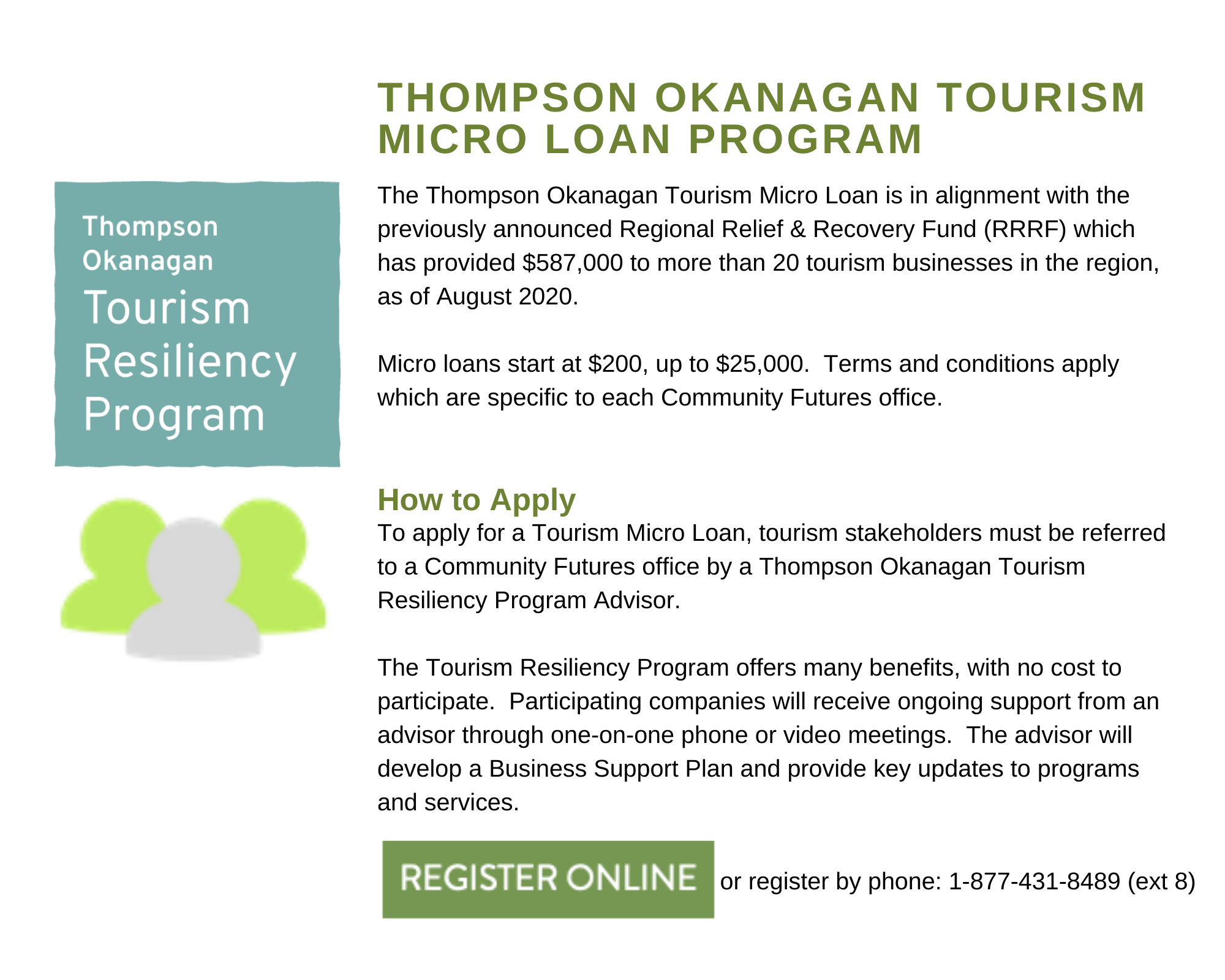 Thompson Okanagan Tourism Resiliency Program